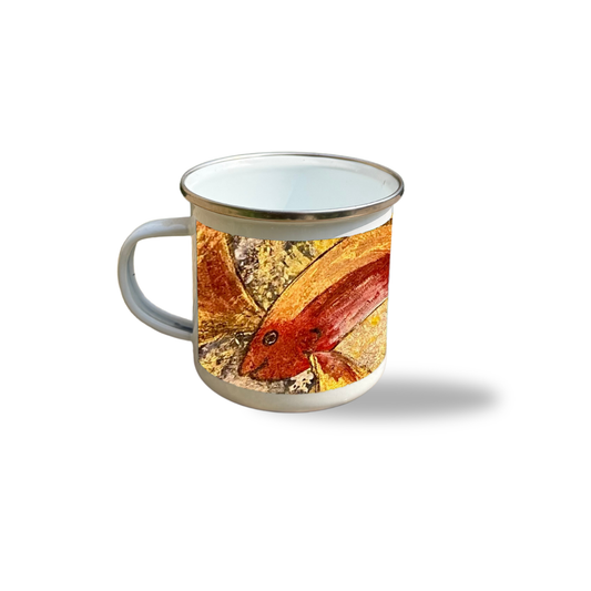 Enamel Mug - Koi Fish