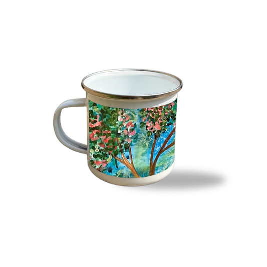 Enamel Mug  - Spring Harmony