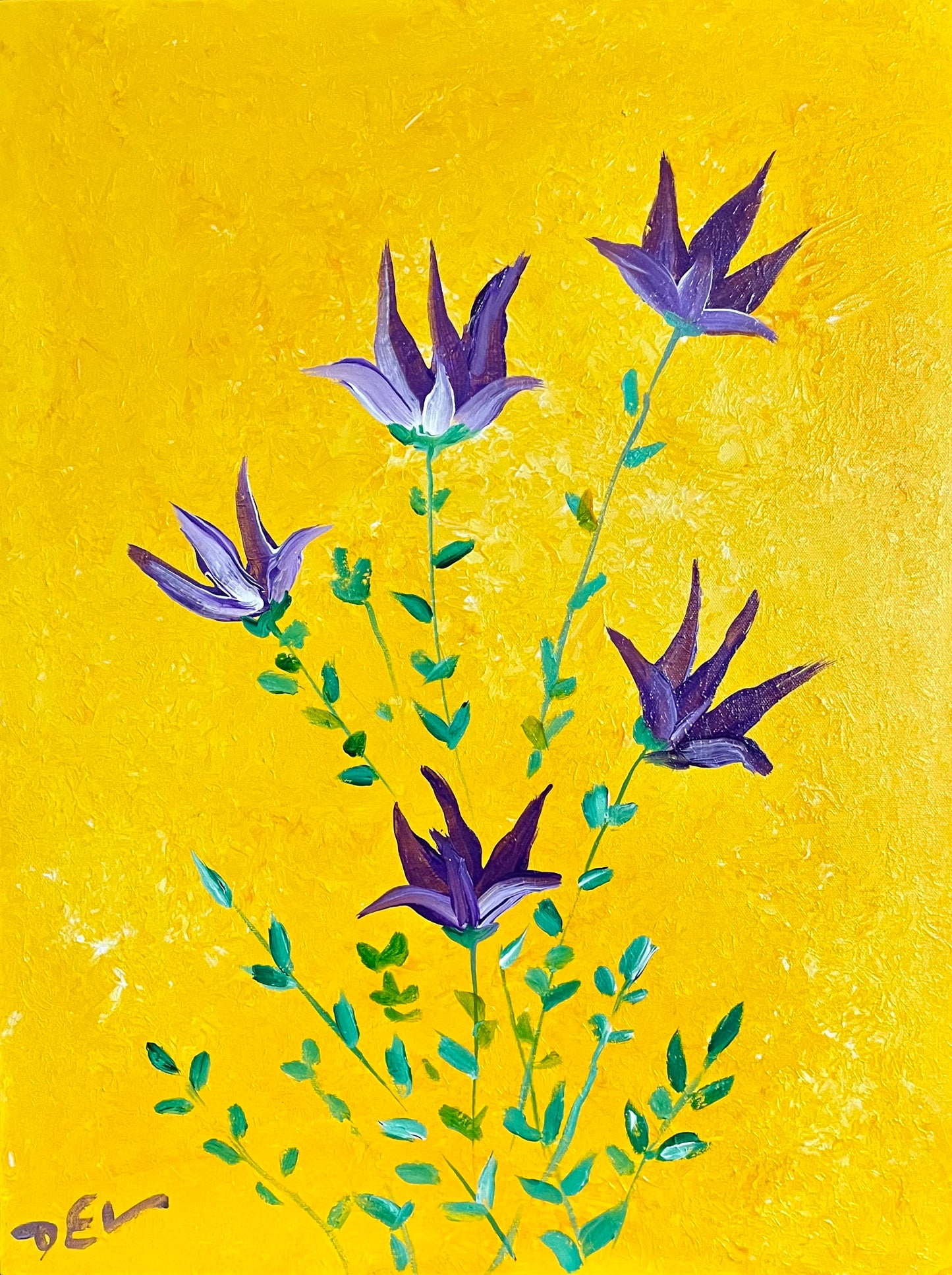Artwork - Purple Flowers