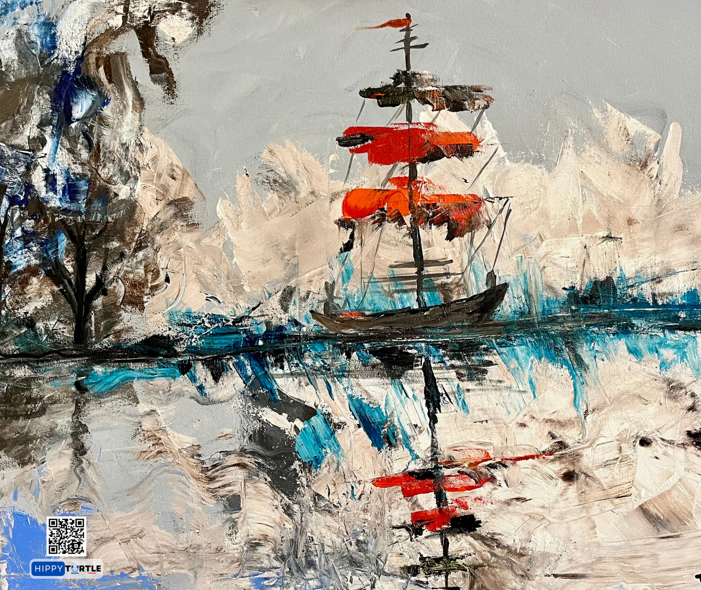 Tumbler Bottle - Reflections of the Sail