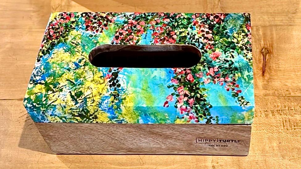 Tissue Box - Spring Harmony