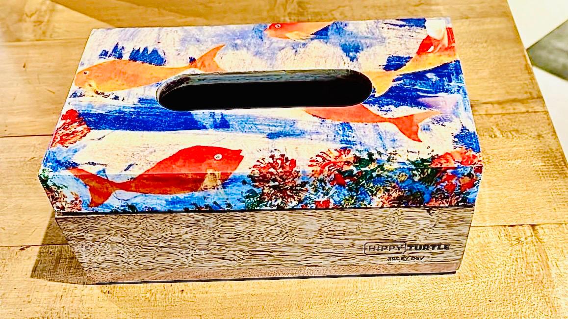 Tissue Box - Fishy World