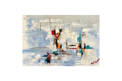 8x12 Canvas Print -  Abstract World