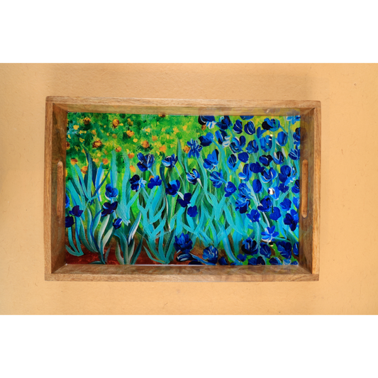 Rectangular Tray Flower Field