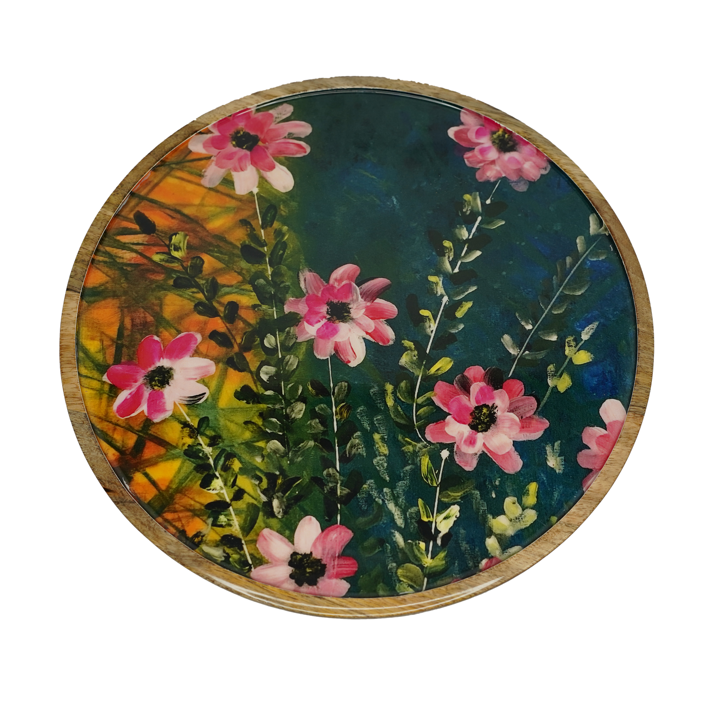 Cake Stand Pink Dogwood