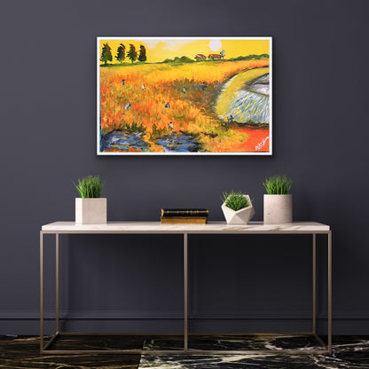 Artwork - Summer Fields