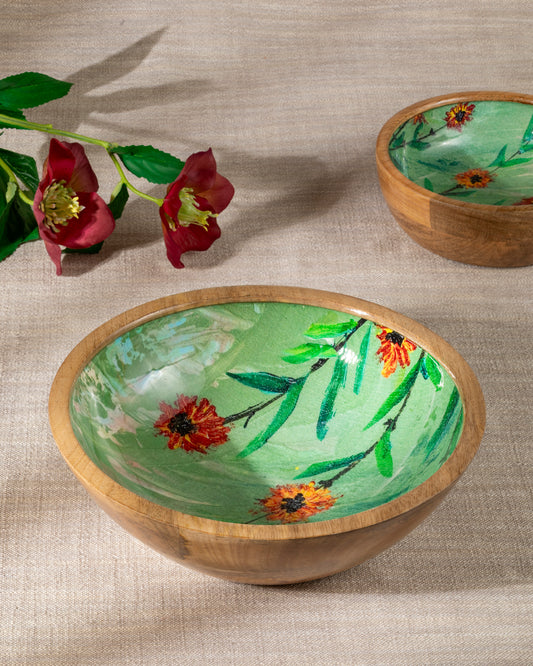 Salad Bowl -  Orange Blossoms