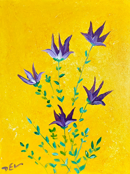Artwork  - Purple Flowers