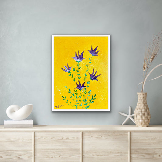 Artwork  - Purple Flowers