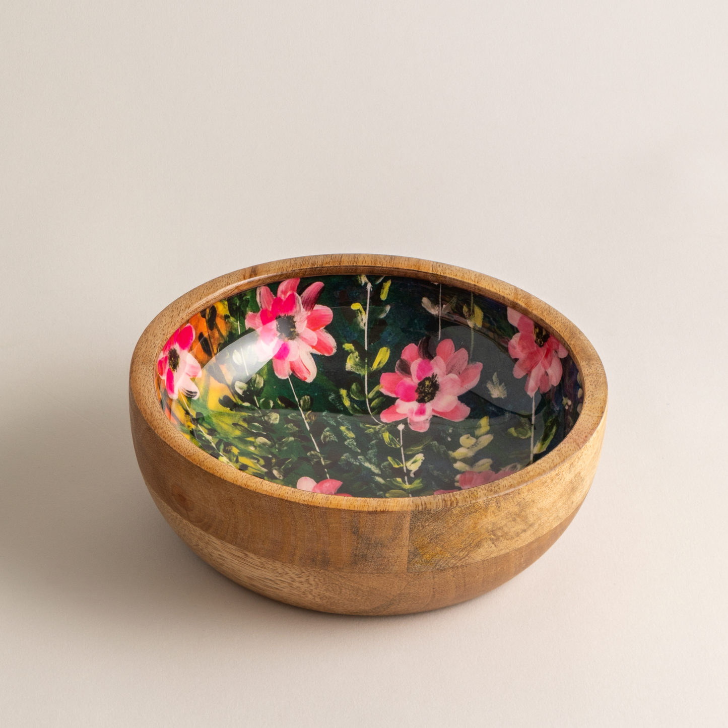 Nut Bowl - Pink Dogwood