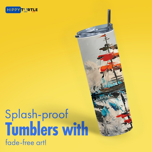Tumbler Bottle - Reflections of the Sail
