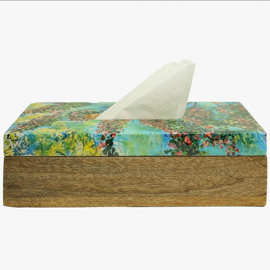 Tissue Box - Spring Harmony