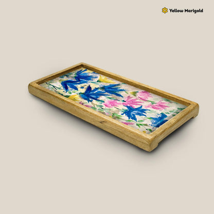 Small Rectangle Tray - Spring Flowers