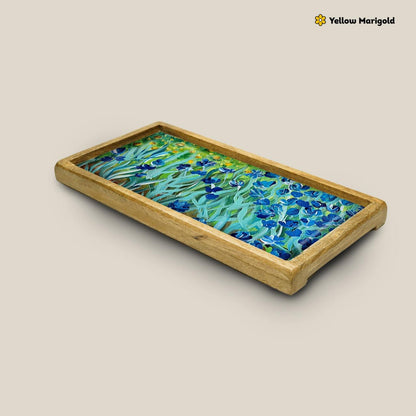 Small Rectangle Tray - Flower Field