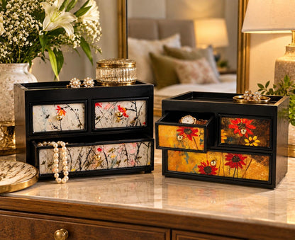 Drawer Set  - Radiant Wildflowers