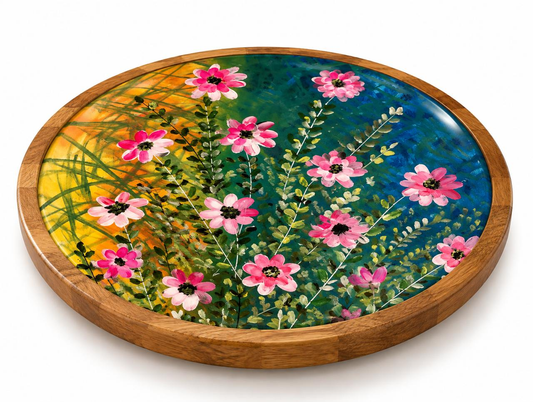 Lazy Susan - Pink Dogwood