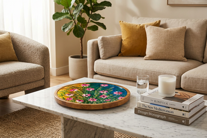 Lazy Susan - Pink Dogwood